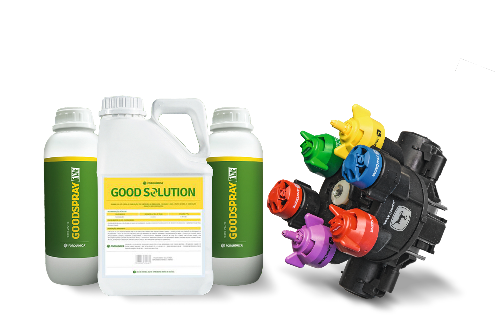 Soluções em Pulverização e Bicos Teejet (Good Spray, Good Solution e Teejet).