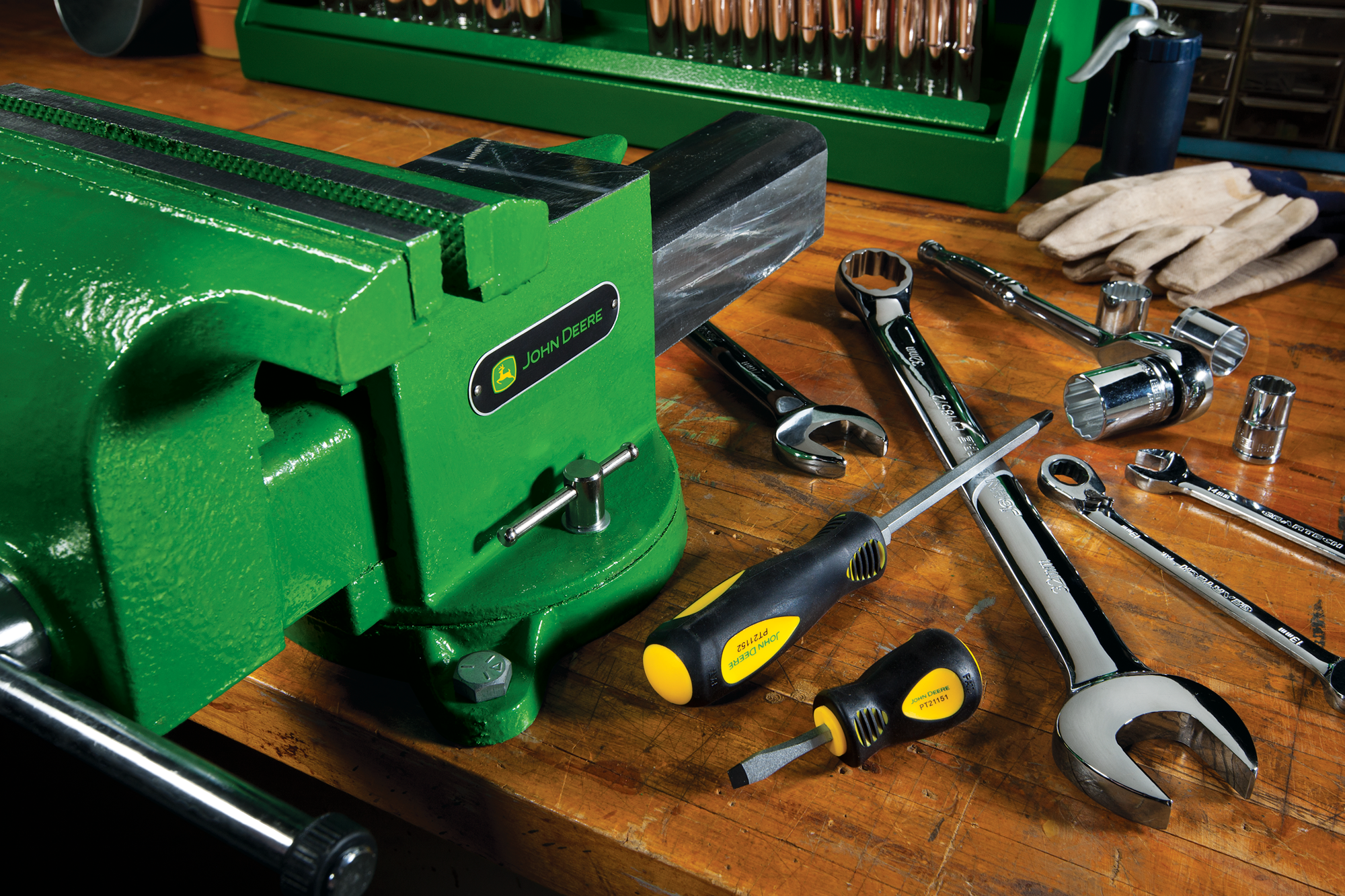 Ferramentas especiais homologadas pela fábrica John Deere